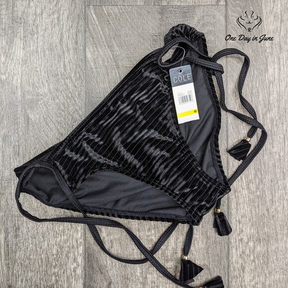 Cole of California Textured Bikini Bottom Size M - Picture 1 of 2